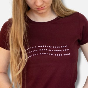 T-Shirt Reaktiver Hund im Training Hundeshirt Hundemama Damen