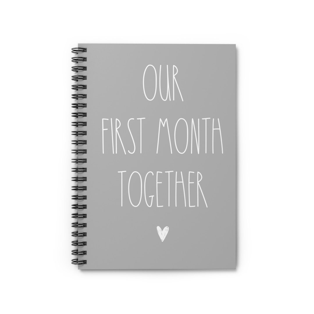 1 Month Anniversary Gifts Happy Monthiversary Gift Etsy