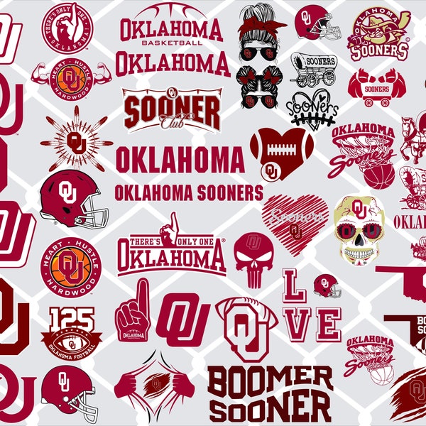 Sooners Svg, Sooner Png, University Svg, Oklahoma Football Svg, Basketball, Game Day, Athletics, Collage, For Cricut, Instant download