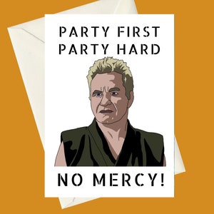 Cobra Kai Sensei John Kreese Karate Kid verjaardagskaart A5, perfect voor geschenken, gelegenheden of grappige kaart voor Netflix TV Show Fans