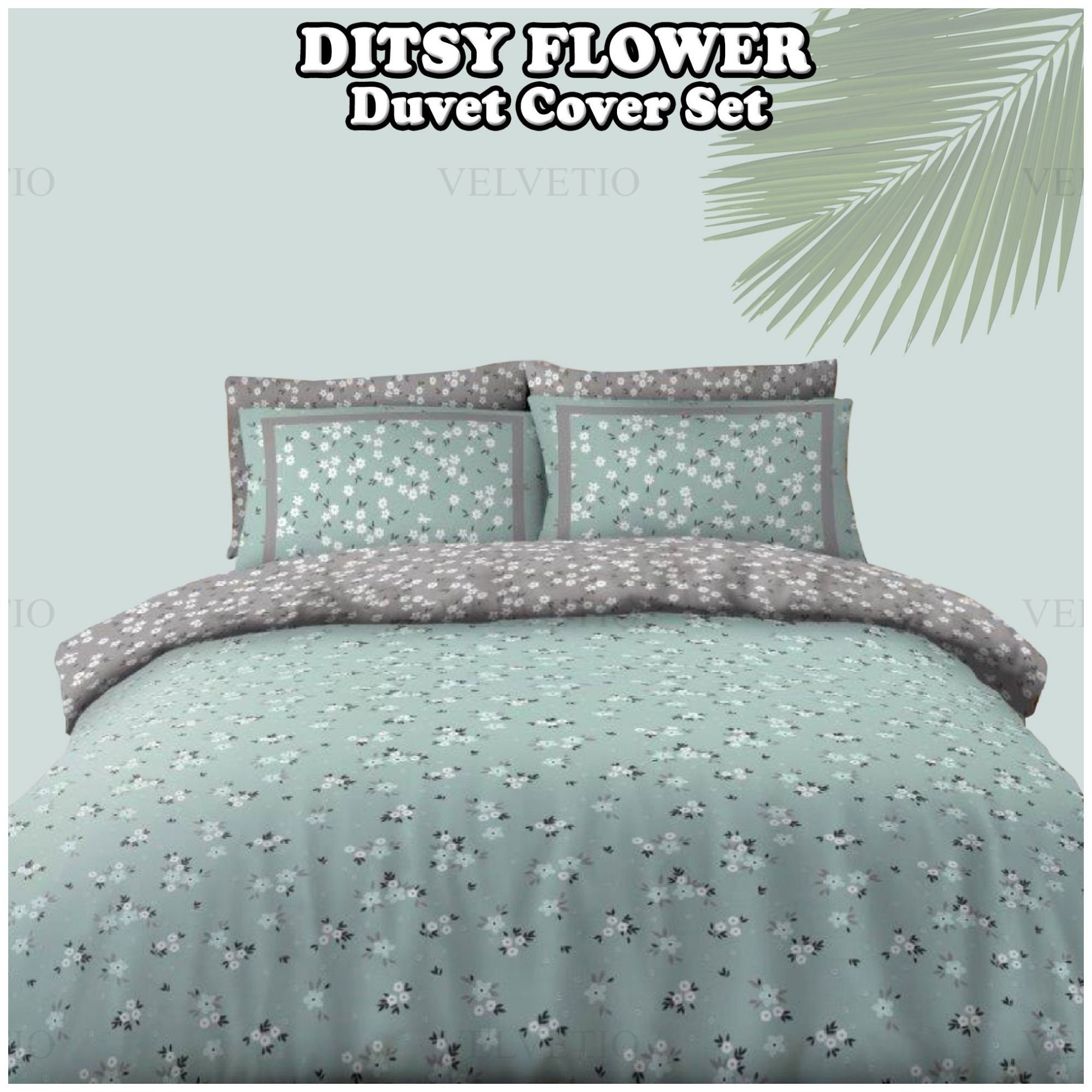 Luxury Floral Duvet Cover Set Printed Ditsy Flower Bedding Etsy UK