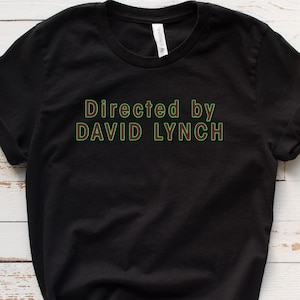 David Lynch Shirt / Hoodie / Sweatshirt, Film Buff, Film-Nerd, Cinephile, Kino-Liebhaber, Film-Liebhaber-Geschenk, Film-Nerd