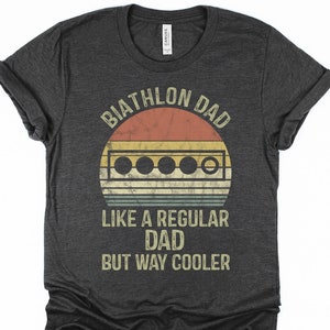 Biathlon Shirt / Sweatshirt, Winter Sport Shirt, Biathlon Target Tshirt, Funny Father&#39;s Day Gift For Men / Him, Husband Gift, Biathlete Tee