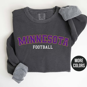 Minnesota Football Sweatshirt, Retro Vintage Minnesota Gift For Women/ Men, Minnesota Crewneck Sweatshirt, Football Fan, Game Day Sweatshirt