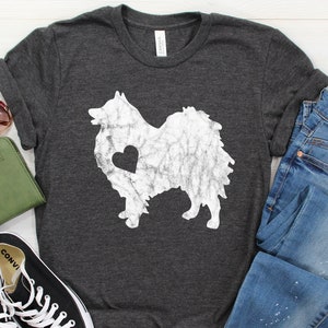 Keeshond Shirt / Tank Top / Hoodie / Sweatshirt, Keeshond Gift, Keeshond Owner Vintage Tshirt, Keeshond Mom Tee, Keeshond Dog Lover T-shirt