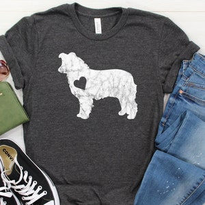 Border Collie Shirt / Tank Top / Hoodie / Sweatshirt, Border Collie Gift For Women, Collie Owner Vintage Tshirt, Border Collie Mom Tee