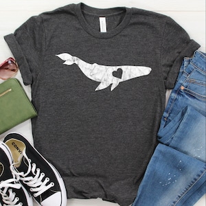 Whale Shirt / Tank Top / Hoodie, Whale Gift, Blue Whale Vintage Tshirt, Whale Tee, Whale Lover T-shirt, I Love Whale, Save The Whales Shirt