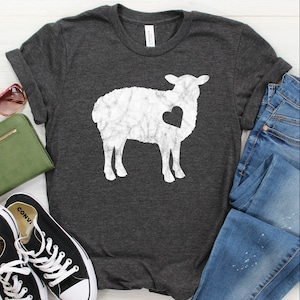 Schaf Shirt / Tank Top / Hoodie, Schaf Geschenk, Bauernhof Shirt, SchafFlüsterer T-Shirt, Schaf Liebhaber T-Shirt, Lamm Shirt, Landhaus Shirt, Schäfer Geschenk