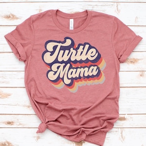 Turtle Mama Shirt / Tank Top / Hoodie, Turtle Mom Gift, Turtle Whisperer Tee, Turtle Vintage Tshirt, Turtle Lover T-shirt, Turtle Dad Shirts