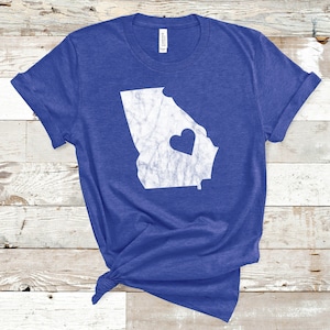 Georgia Shirt, Georgia State Shirt, Georgia Home Tee, Georgia Map TShirt, Georgia Travel Shirt, Georgia Lover Gift, Georgia Trip Sweatshirt
