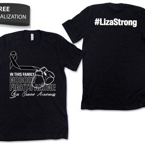 Custom Skin Cancer Awareness Shirt / Tank Top / Hoodie, Personalized Skin Cancer Tshirt, Support Squad Tee, Custom Name Team Gift