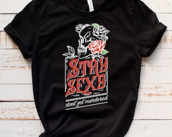 MFM Shirt / Tank Top / Sweatshirt, Murderino Gift, Don&#39;t Get Murdered Tee, My Favorite Murder Tshirt, True Crime Shirts, SSDGM T-shirt