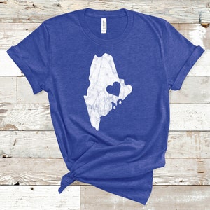 Maine Shirt, Maine State Shirt, Maine Home Tee, Maine Map TShirt, Maine Travel Shirt, Maine Lover Gift, Maine Trip Sweatshirt