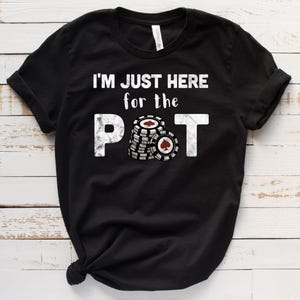 Camiseta / sudadera / sudadera con capucha de póquer, camiseta de Texas Hold'em, camiseta divertida del juego de cartas del torneo de póquer, regalo para mujeres / hombres, camiseta de jugador de póquer