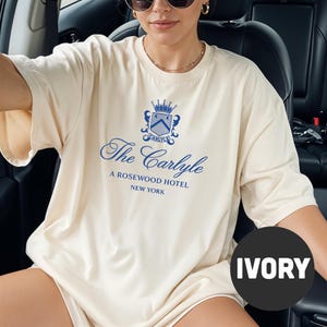 Carlyle Hotel Shirt, Vintage 90s T Shirt For Men Women, Classic New York Style Tshirt, Retro 80s Tee For Him Her, Luxury Aesthetic Shirt