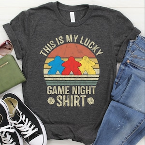 Board Game Shirt / Tank / Hoodie, Meeple Shirt, Table Game Funny TShirt, Board Games Gift, Role Playing Shirt, Gamer T-Shirt, Game Night Tee