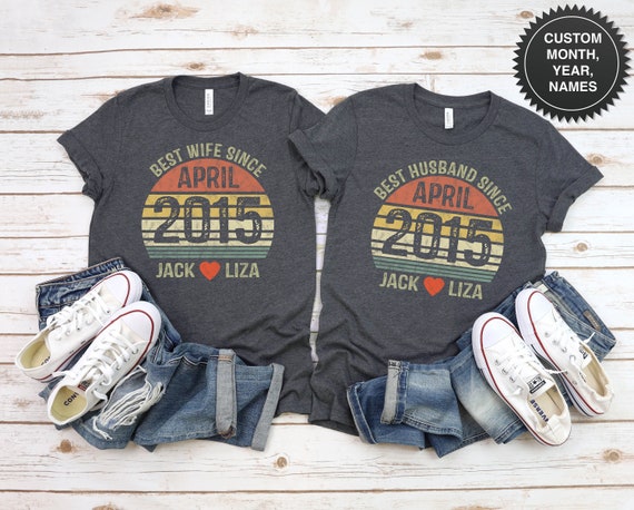 Mens 8th Wedding Anniversary T-Shirt Gift For Him Mens 8th Wedding Anniversary T-Shirt Gift For Him