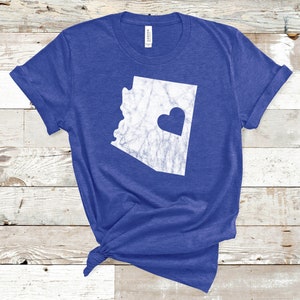 Arizona Shirt, Arizona State Shirt, Arizona Home Tee, Arizona Map TShirt, Arizona Travel Shirt, Arizona Lover Gift, Arizona Trip Sweatshirt