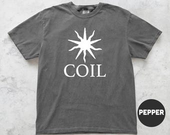 Coil Shirt, Coil Band T Shirt, Coil Fan Gift, Experimental Music Lover