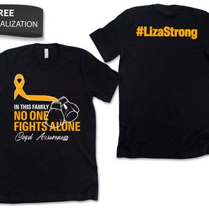 Custom COPD Awareness Shirt / Tank / Hoodie, Personalized Chronic Obstructive Pulmonary Disease Tshirt, Support Squad Tee, Name Team Gift