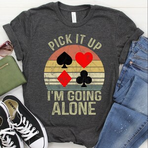 Euchre Funny Shirt / Tank / Hoodie, Euchre Gift For Her/Heim, Card Game T-Shirt, Card Players Gift, Euchre Tournament Tee, Lucky Euchre TShirt