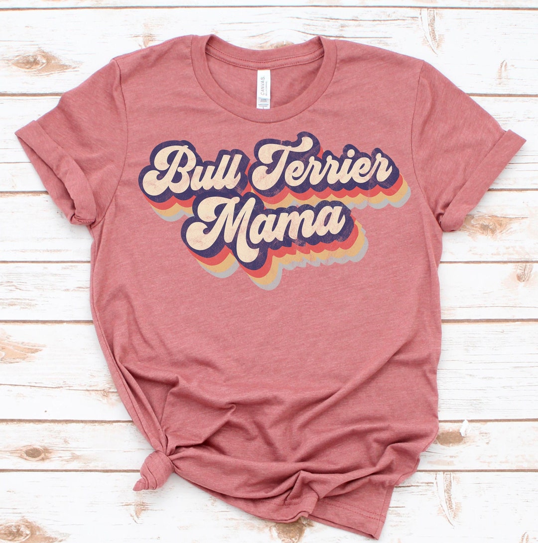 Bull Terrier Pattern Print Women Pullover Hoodie