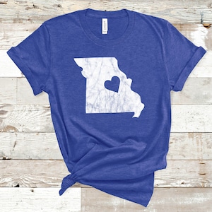 Missouri Shirt, Missouri State Shirt, Missouri Home Tee, Missouri Karte TShirt, Missouri Reise Shirt, Missouri Liebhaber Geschenk, Missouri Trip