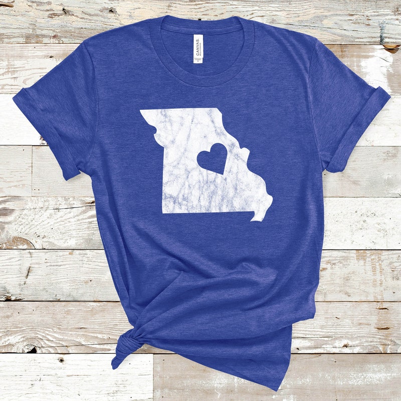 T-shirt Vintage Années 80 Far West On Missouri - Bateau à Vapeur, Bismarck - Taille M, Vert - Occasion Très Bon état