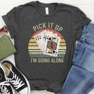 Euchre Funny Shirt / Tank / Hoodie, Euchre Gift For Her/Heim, Card Game T-Shirt, Card Players Gift, Euchre Tournament Tee, Lucky Euchre TShirt