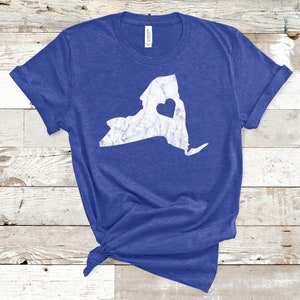 Chemise New York, chemise New York State, New York Home Tee, New York Map TShirt, New York Travel, New York Lover Gift, Trip Sweatshirt