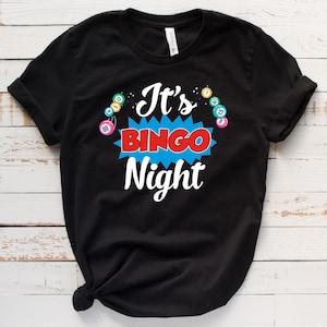 Bingo Shirt / Sweatshirt / Hoodie, Lucky Bingo Player T-Shirt, Bingo Game TShirt, Bingo Gift, Bingo Lover Tee, Elderly Gifts, Bingo Night