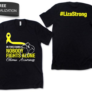 Camisa personalizada de conscientização Glioma/regata/moletom com capuz/moletom, camiseta DIPG personalizada, camiseta do esquadrão de apoio, presente de equipe com nome personalizado