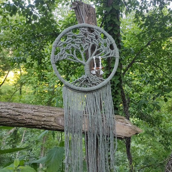 Macrame Tree of Life Wall Hanging Etsy