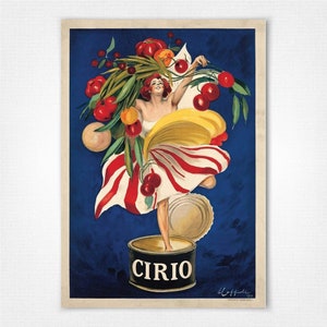 Cirio – Leonetto Cappiello – 1927 Poster - A4, A3, A2, A1 & 50x70