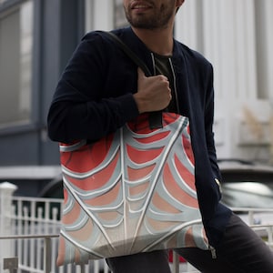 Torba płócienna Spidey Sense do szkoły, Torby superbohaterów na laptopa, Prezent urodzinowy w stylu komiksu, Fajne prezenty od taty, Prezent na 10. urodziny