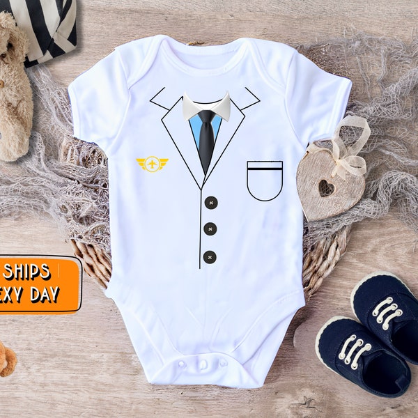 Come Fly With Me Co-Pilot Baby Shower, Adorable Pilot Bodysuit, Funny Airplane Toddler Costume, Custom Aviator Outfit for First Vacation