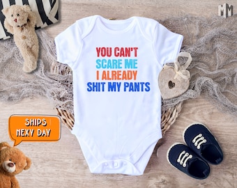 Fearless Little One Bodysuit for Newborn, Unisex Baby Outfit, Memorable Baby Gift for Baby Shower, Funny Baby Outfit