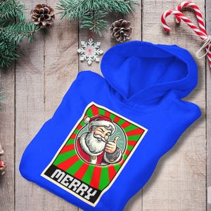 Christmas Unisex Heavy Blend™ Hoodie For Husband, Ugly Christmas Sweaters For Wife, Vintage Santa Clothing, Personalized Gifts for Christmas
