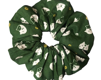 Haargummi mit Katzenmotiv, japanischer Stil, extragroßer Haargummi, Haargummi für Katzenliebhaber, süßes Kawaii-Katzengeschenk für sie 【NEKOHUKU】