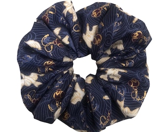 Japanisches Accessoire, übergroße Haargummis, Vogel-Haargummi, japanischer Kimono, Tokio, Kyoto, einzigartiges Geschenk für sie 【NAMIDORI】