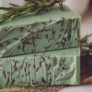 Rosemary and Mint Goats Milk Soap