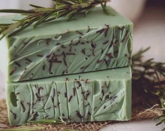 Rosemary and Mint Goats Milk Soap