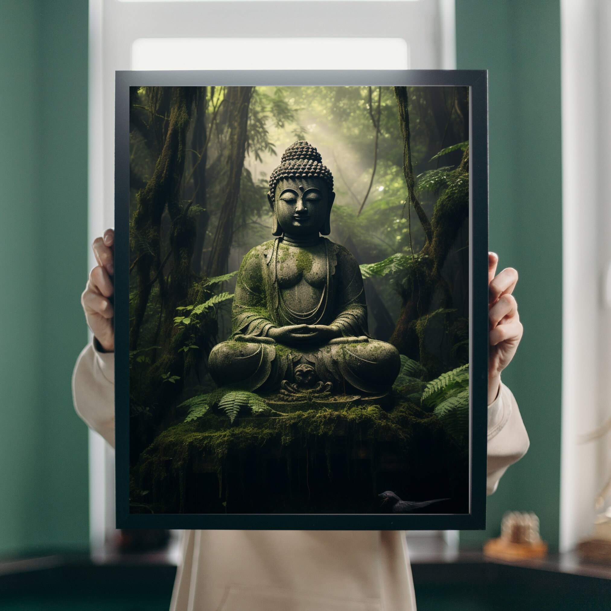 ZEN BOUDDHA BUDDHA PEACE OF MIND Grand format A0 Large Print