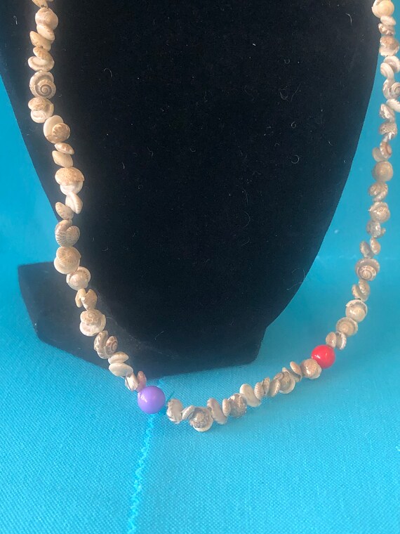Vintage Seashell Necklace - image 2