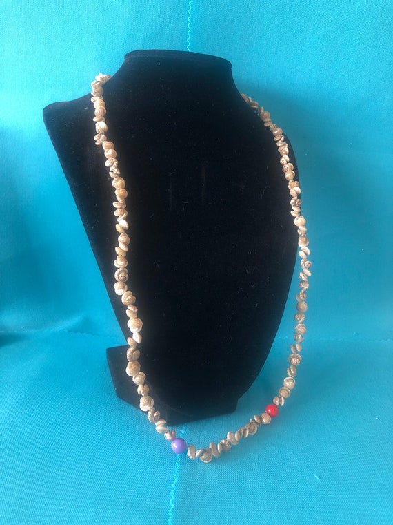 Vintage Seashell Necklace - image 1