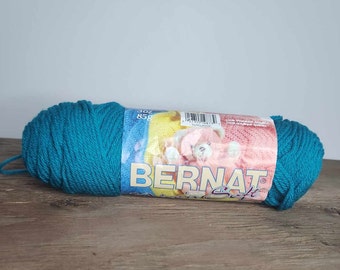 Bernat Nice' n Soft 85g Yarn Skein 100% Acrylic Turquoise