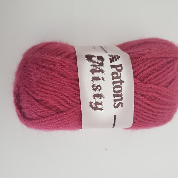 Patons Misty 100% Acrylic Yarn Skein Color 987 50g