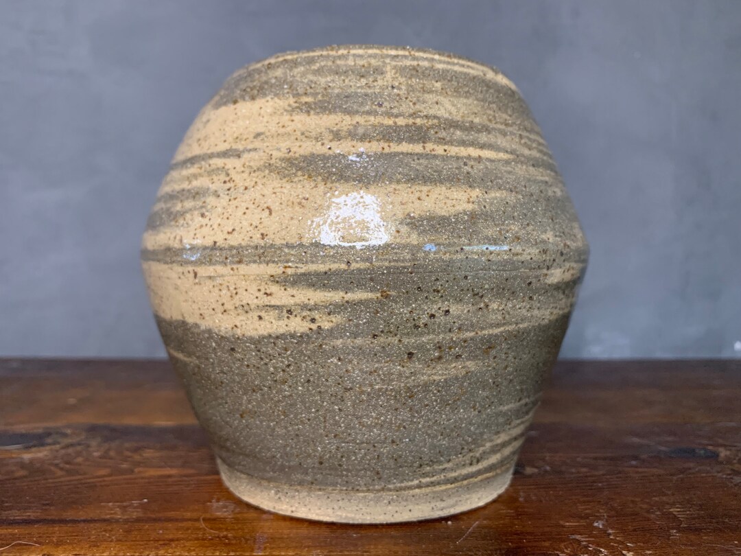 Marble Ceramic Vase Pottery Handmade Decor Etsy