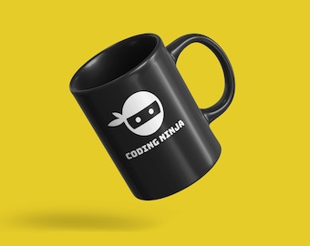 Coding Ninja - Developer Mug - Developer / Programmer / Coder / Software Engineer Mug