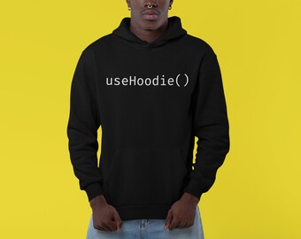 useHoodie() - Sweat à capuche Heavy Blend™ pour développeur/programmeur/codeur/ingénieur logiciel